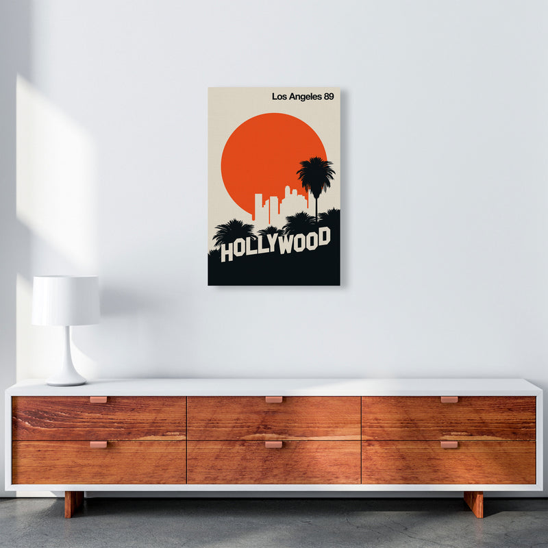 Los Angeles 89 Art Print by Bo Lundberg A2 Canvas