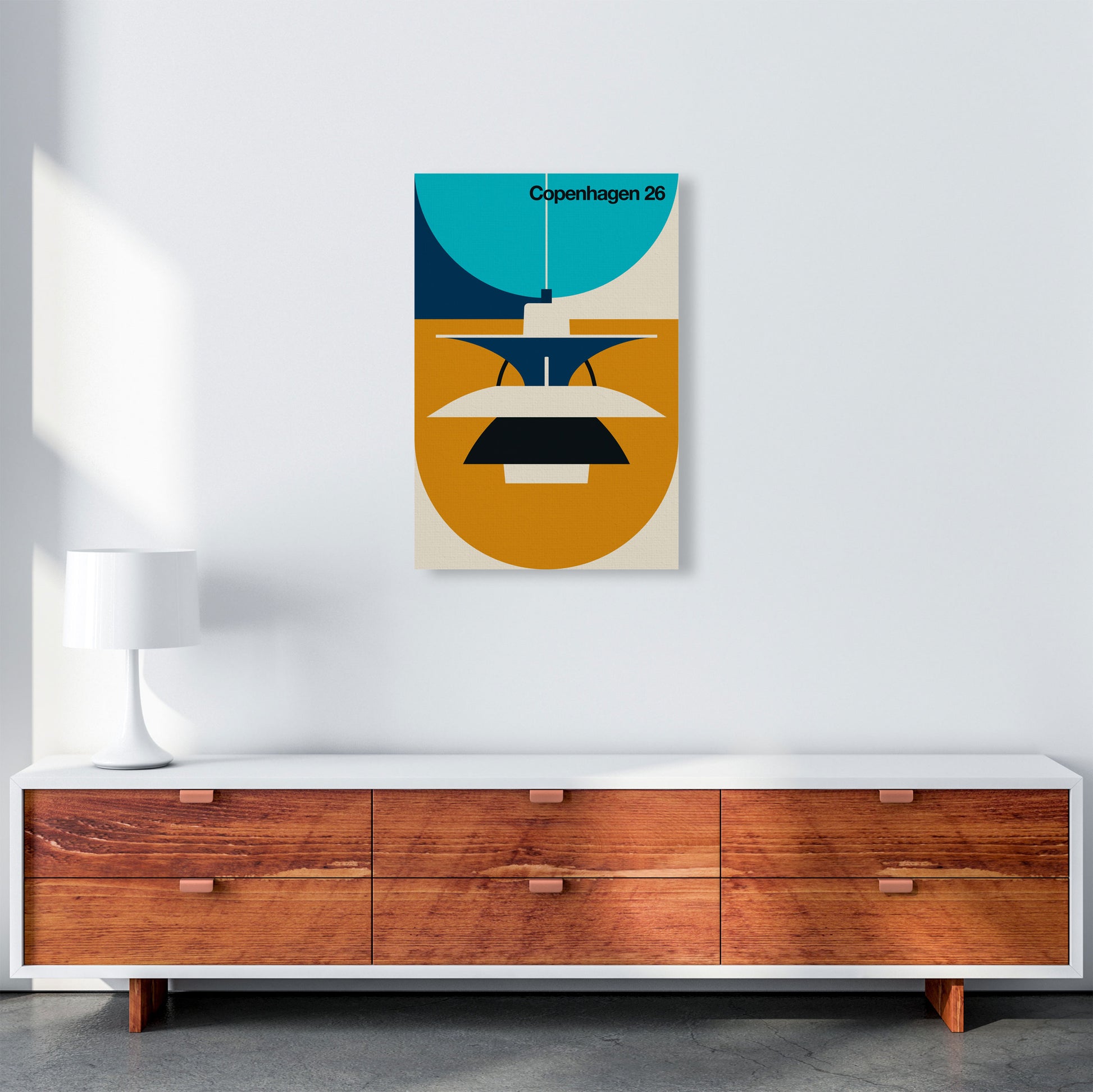 Copenhagen 26 Art Print by Bo Lundberg A2 Canvas
