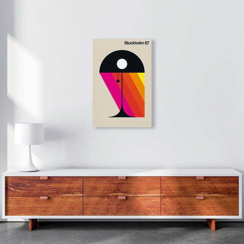 Stockholm 67 Art Print by Bo Lundberg A2 Canvas
