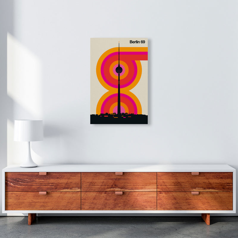 Berlin 69 Art Print by Bo Lundberg A2 Canvas