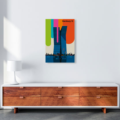 Hamburg 12 Art Print by Bo Lundberg A2 Canvas