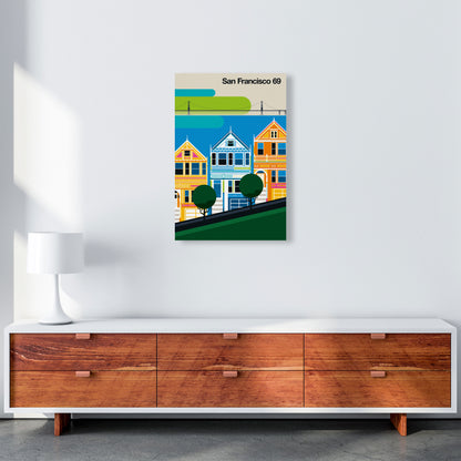 San Francisco 69 Art Print by Bo Lundberg A2 Canvas