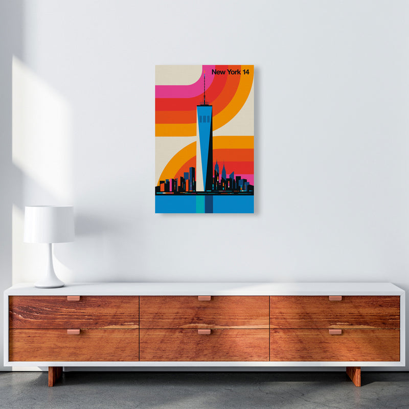 New York 14 Art Print by Bo Lundberg A2 Canvas