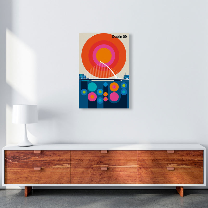 Dublin 09 Art Print by Bo Lundberg A2 Canvas