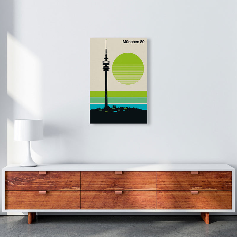 München 80 Art Print by Bo Lundberg A2 Canvas