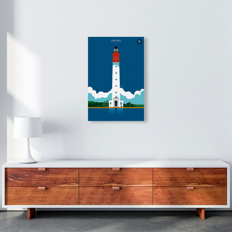 Cap Ferret Art Print by Bo Lundberg A2 Canvas
