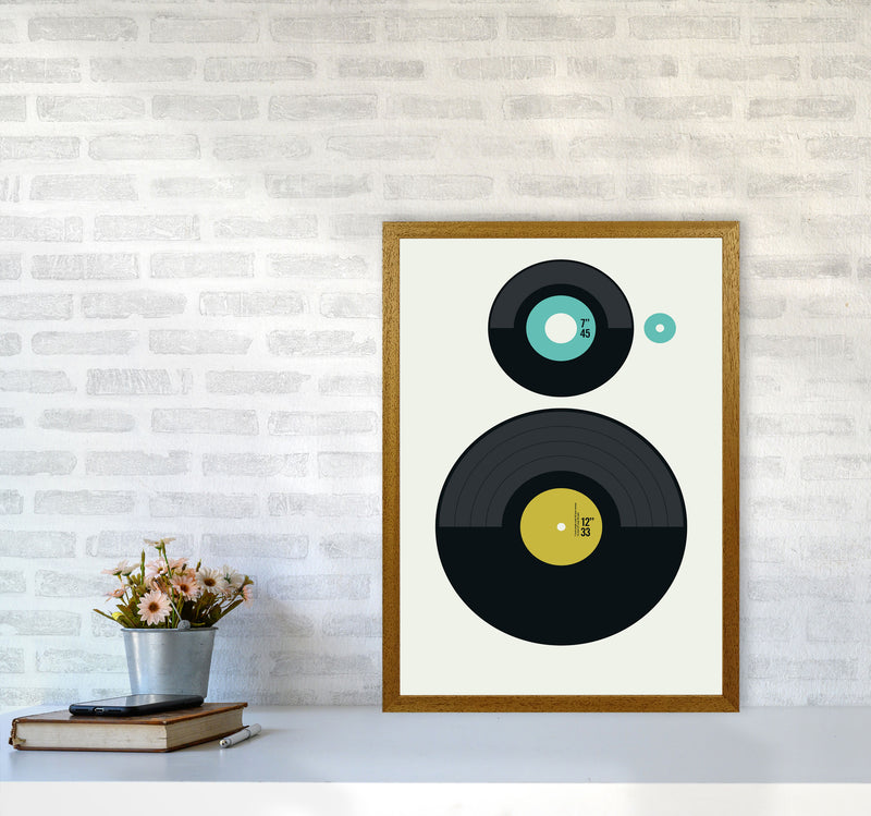 Icons LP vs EP Rev Art Print by Bo Lundberg A2 Print Only