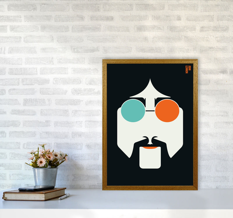 Icons John Lennon Art Print by Bo Lundberg A2 Print Only