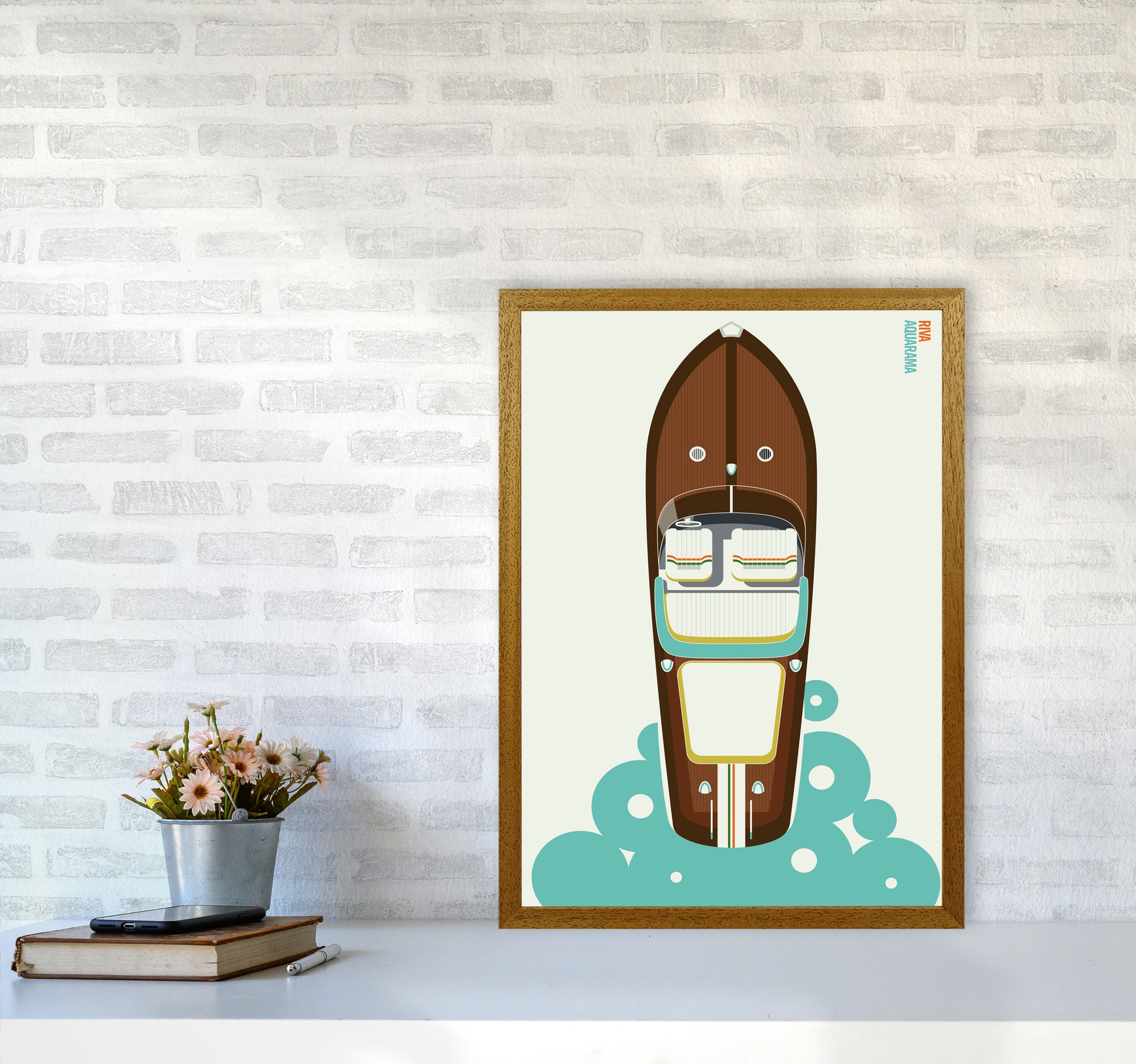 Icons Riva Art Print by Bo Lundberg A2 Print Only