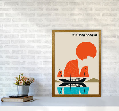 Hong Kong 78 Art Print by Bo Lundberg A2 Print Only