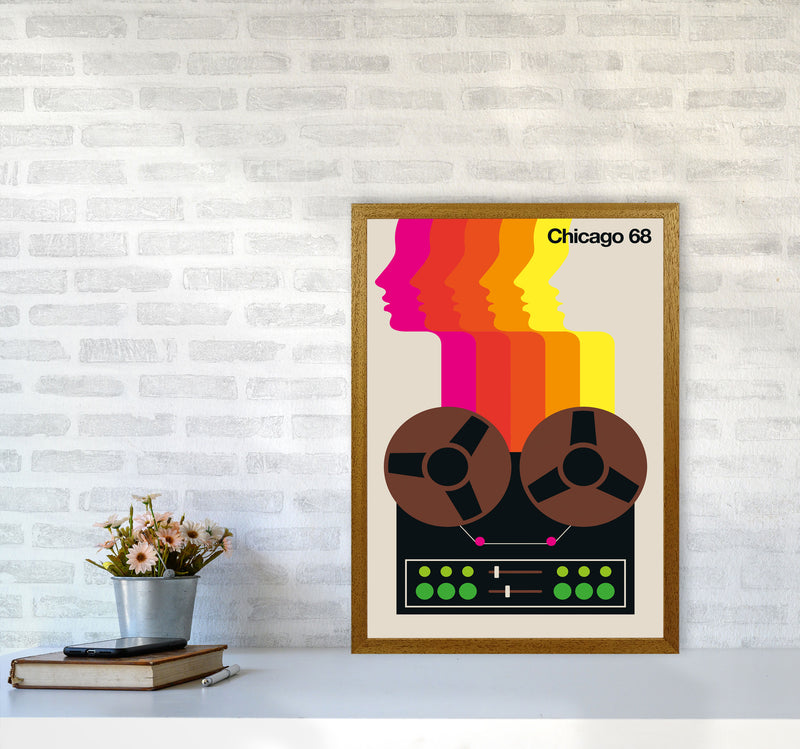 Chicago 68 Art Print by Bo Lundberg A2 Print Only