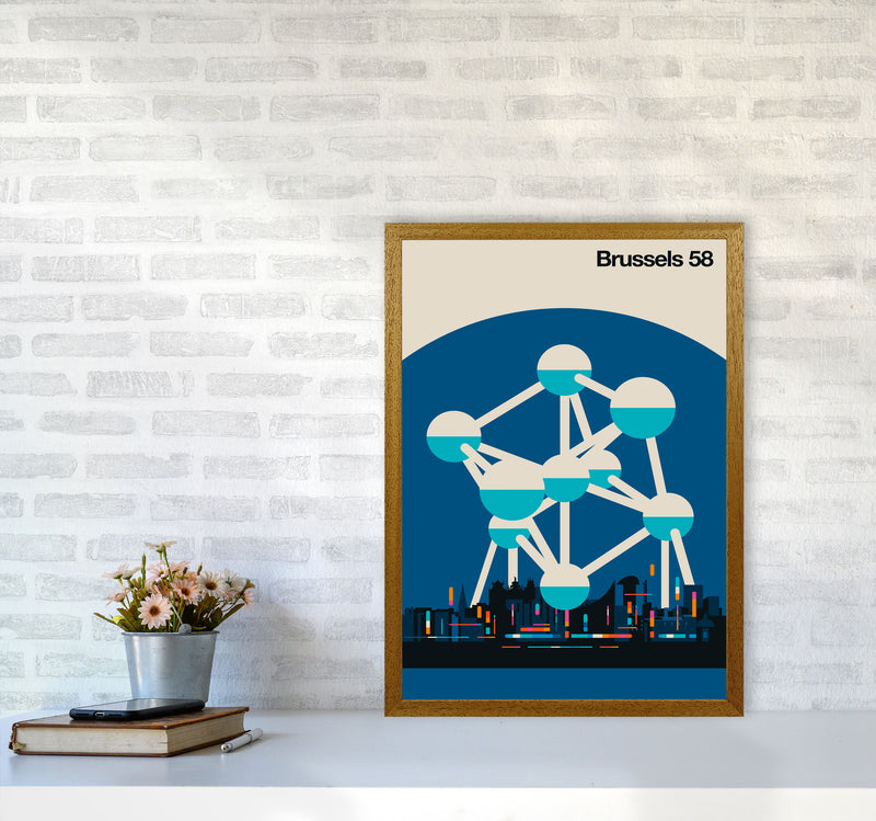 Brussels 58 Art Print by Bo Lundberg A2 Print Only