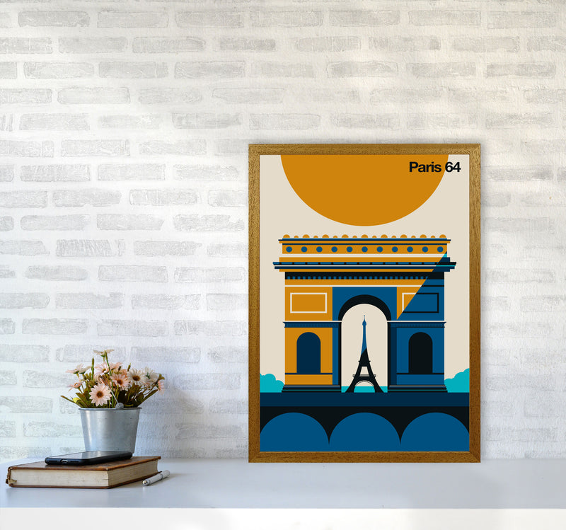 Paris 64 Art Print by Bo Lundberg A2 Print Only
