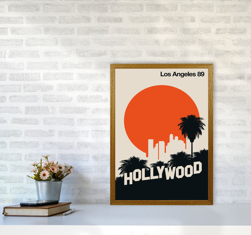 Los Angeles 89 Art Print by Bo Lundberg A2 Print Only