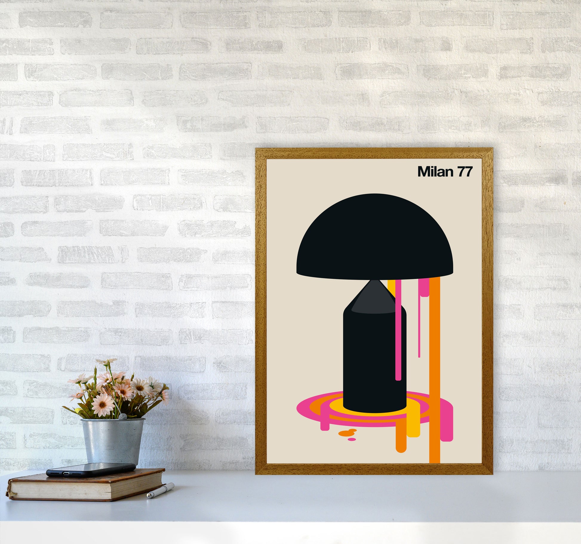 Milan 77 Art Print by Bo Lundberg A2 Print Only