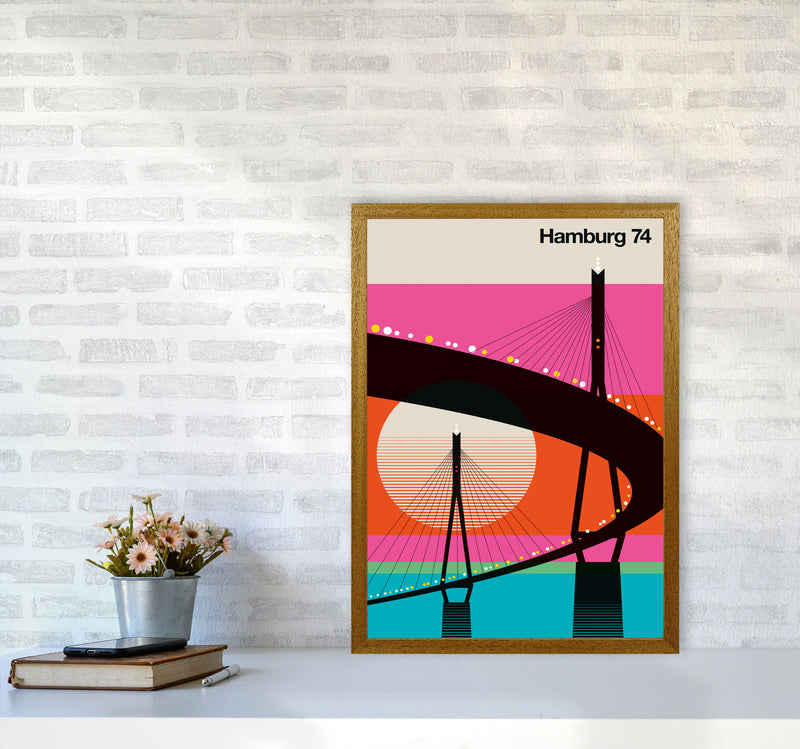 Hamburg 74 Art Print by Bo Lundberg A2 Print Only