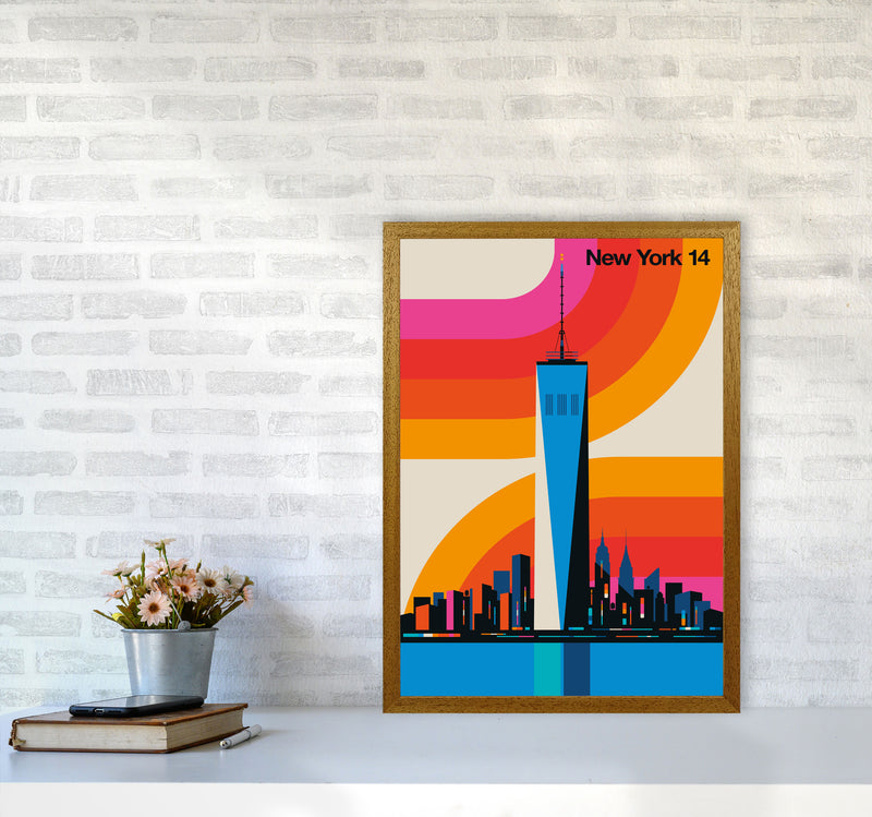 New York 14 Art Print by Bo Lundberg A2 Print Only