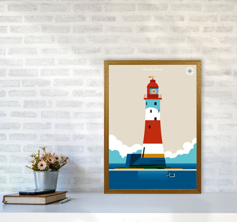 Beachy Head Art Print by Bo Lundberg A2 Print Only