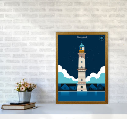 Warnemünde Art Print by Bo Lundberg A2 Print Only