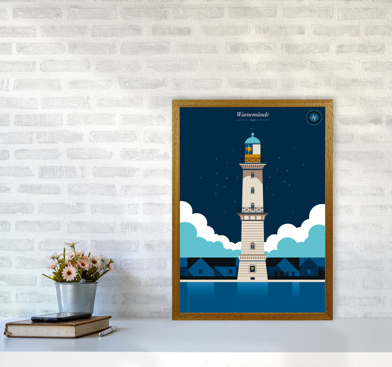 Warnemünde Art Print by Bo Lundberg A2 Print Only