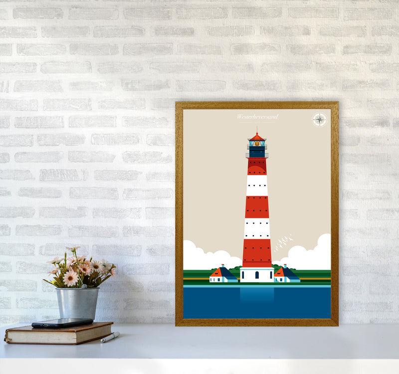 Westerheversand Art Print by Bo Lundberg A2 Print Only