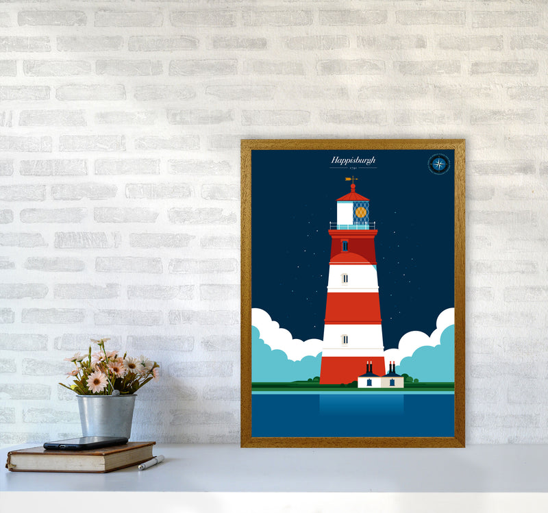 Happisburgh Art Print by Bo Lundberg A2 Print Only