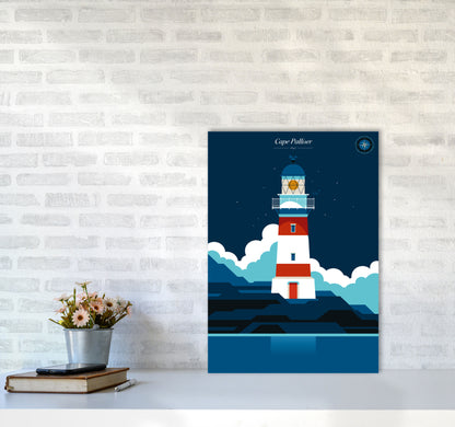 Cape Palliser Art Print by Bo Lundberg A2 Black Frame