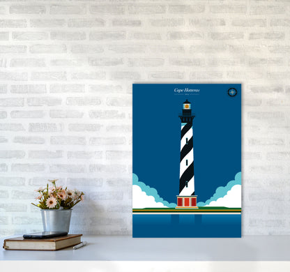 Cape Hatteras Art Print by Bo Lundberg A2 Black Frame