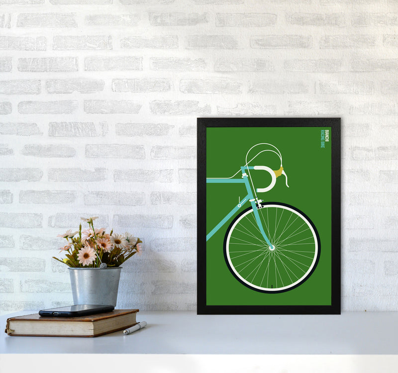Icons Bianchi Front Art Print by Bo Lundberg A3 White Frame