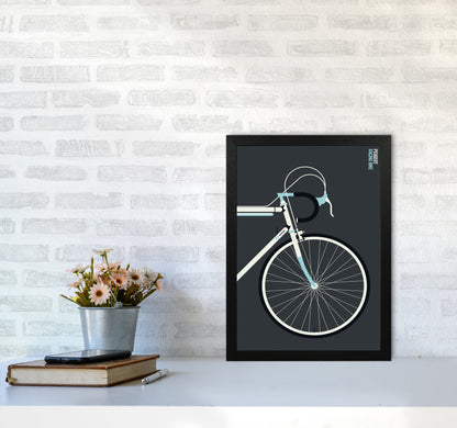 Peugeot front Art Print by Bo Lundberg A3 White Frame