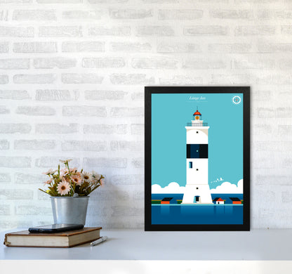 Långe Jan Art Print by Bo Lundberg A3 White Frame