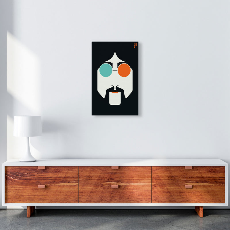 Icons John Lennon Art Print by Bo Lundberg A3 Canvas
