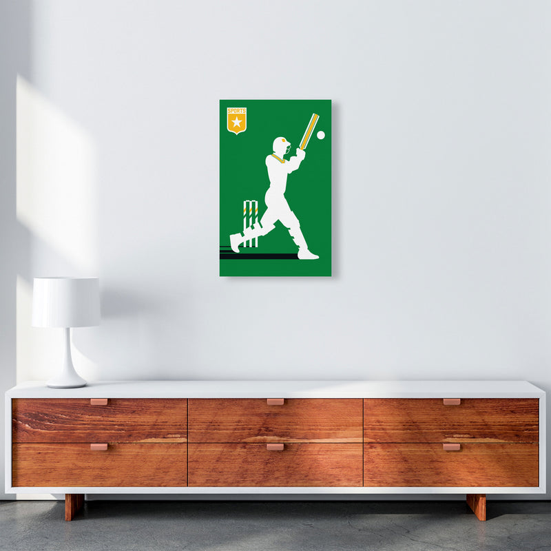 Cricket Art Print by Bo Lundberg A3 Canvas