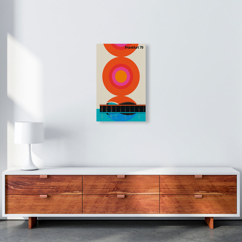 Frankfurt 79 Art Print by Bo Lundberg A3 Canvas