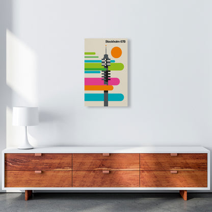 Stockholm 67B Art Print by Bo Lundberg A3 Canvas
