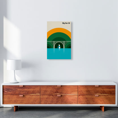 Big Sur 32 Art Print by Bo Lundberg A3 Canvas