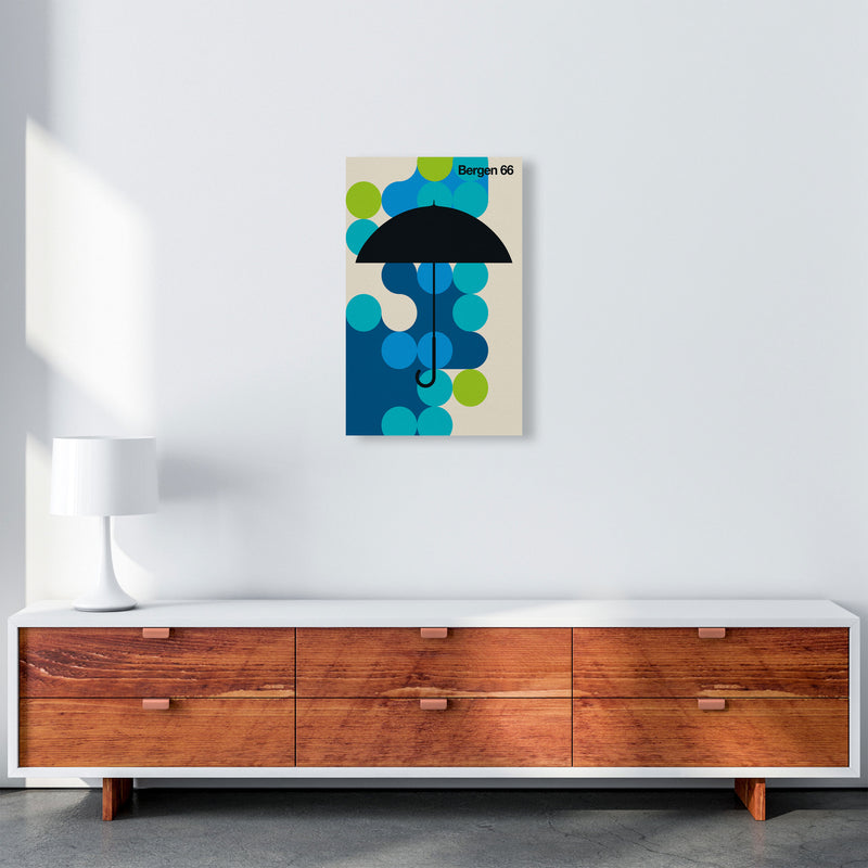 Bergen 66 Art Print by Bo Lundberg A3 Canvas