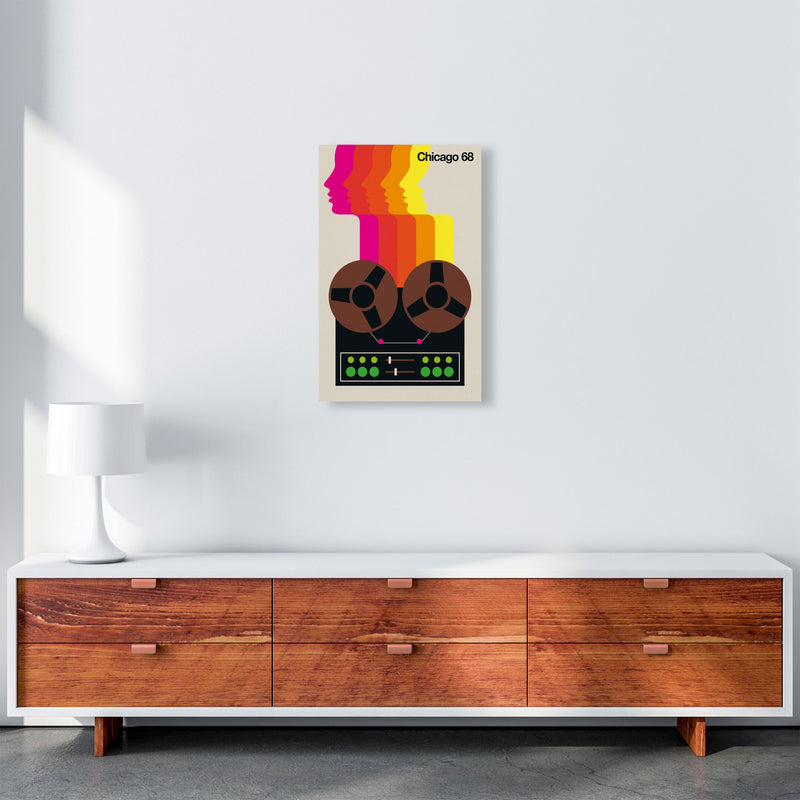 Chicago 68 Art Print by Bo Lundberg A3 Canvas