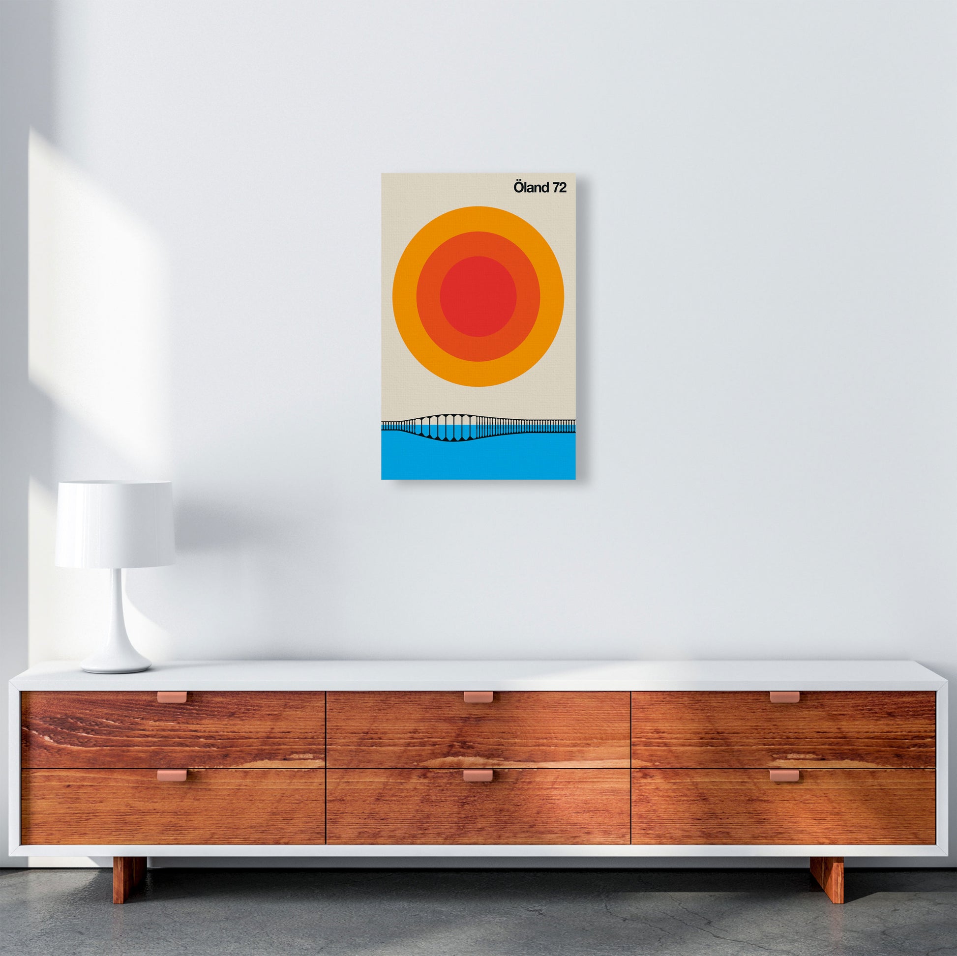 Öland 72 Art Print by Bo Lundberg A3 Canvas