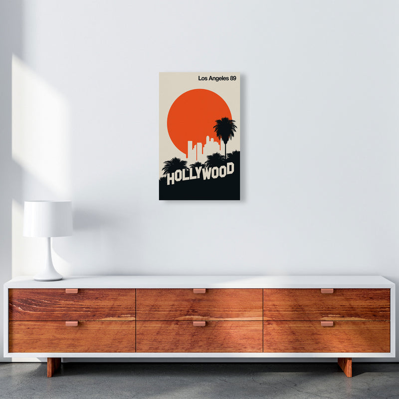 Los Angeles 89 Art Print by Bo Lundberg A3 Canvas