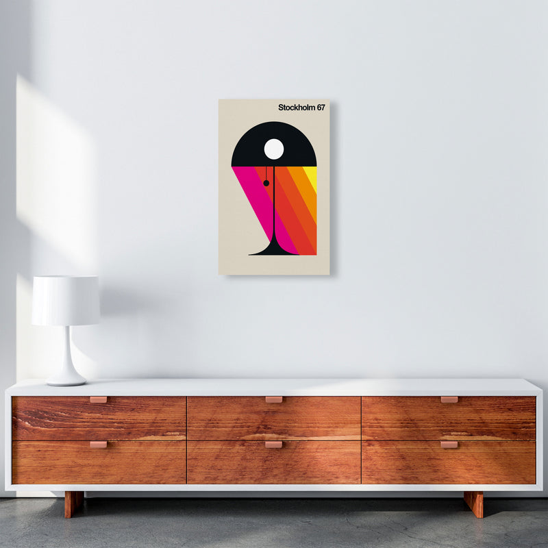 Stockholm 67 Art Print by Bo Lundberg A3 Canvas