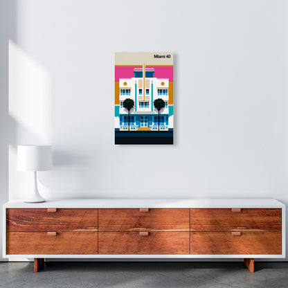 Miami 40 Art Print by Bo Lundberg A3 Canvas