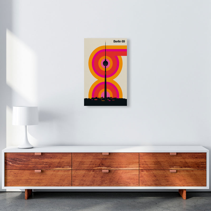 Berlin 69 Art Print by Bo Lundberg A3 Canvas