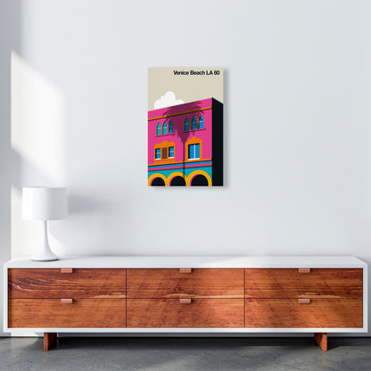 Venice Beach 80 Art Print by Bo Lundberg A3 Canvas