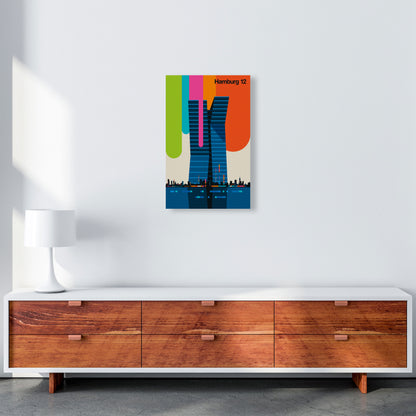 Hamburg 12 Art Print by Bo Lundberg A3 Canvas