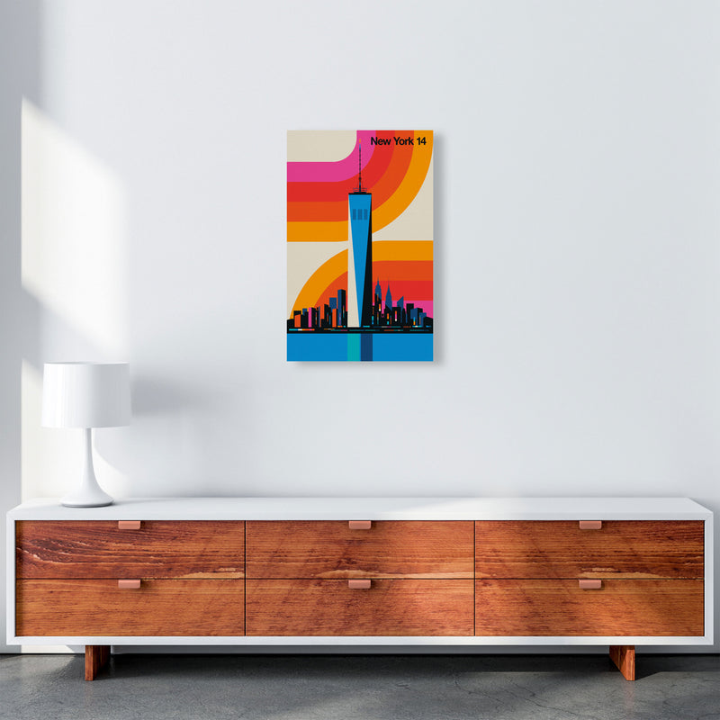 New York 14 Art Print by Bo Lundberg A3 Canvas