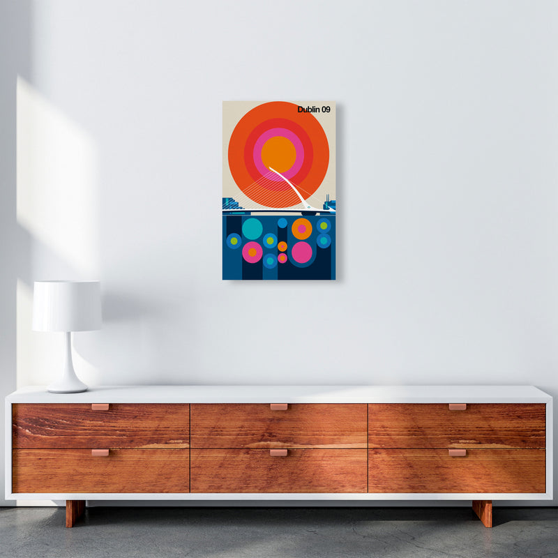 Dublin 09 Art Print by Bo Lundberg A3 Canvas
