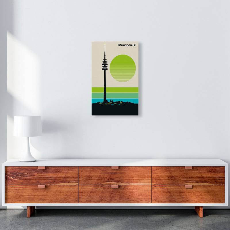 München 80 Art Print by Bo Lundberg A3 Canvas