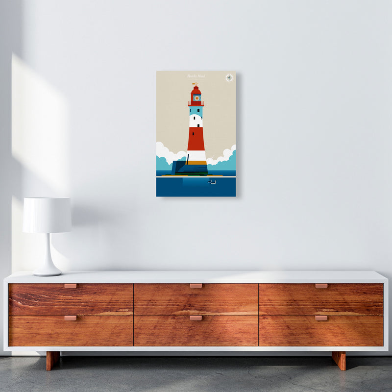 Beachy Head Art Print by Bo Lundberg A3 Canvas