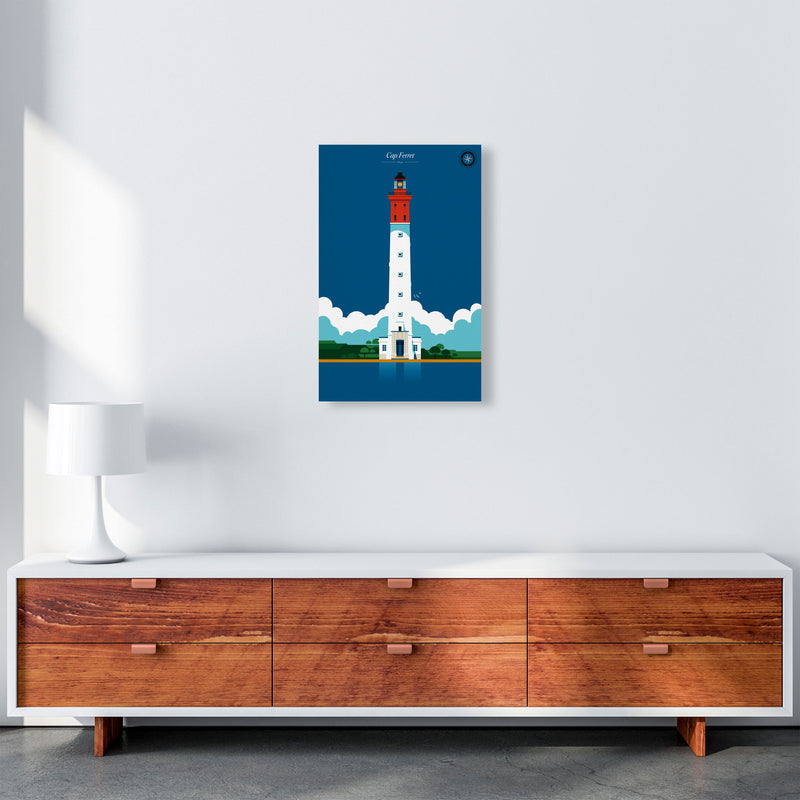 Cap Ferret Art Print by Bo Lundberg A3 Canvas
